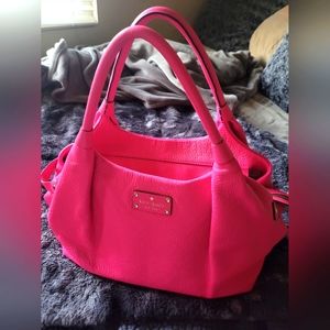 NWOT Kate spade purse hot pink